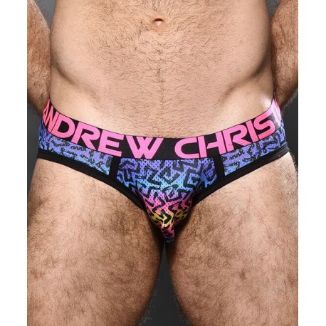 Andrew Christian - Vivid Mesh Brief w/ Almost Naked