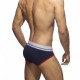 Addicted - Tommy Brief White/Navy/Red