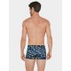 Impetus - Swimwear Shorts Flowers Navy Blue