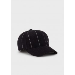 EA S22 - Woven Baseball Hat Black