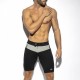 ES Collection - RUSTIC BLACK SPORTS KNEE SHORTS