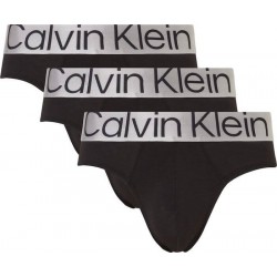 Calvin Klein - Reconsidered Steel 3pack Cotton Black