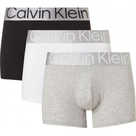Calvin Klein - Reconsidered Steel 3Pack White/Grey/Black