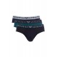 EA S23 - 3 Pack Stretch Cotton Brief Blue/Green