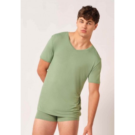 Skiny - Bamboo Deluxe T-shirt Green