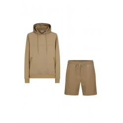 FRILIVIN - Brown Loungewear shorts / Sweatshirt
