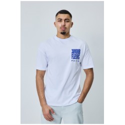 FRILIVIN - White T-shirt AMOUR FLEURS