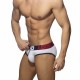 Addicted - Open Fly Cotton Brief White