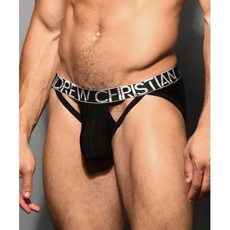 Andrew Christian - Midnight Mesh Brief w/ ALMOST NAKED
