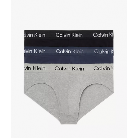 Calvin Klein - Stencil Logo Cotton Stretch 3pack