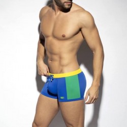 ES Collection - Flags Swim Trunk Royal Blue