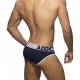 Addicted - OPEN FLY COTTON BRIEF Navy