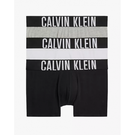 Calvin Klein -  TRUNK 3PK Grey/White/Black
