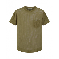 FRILIVIN - Mesh T-shirt Camel