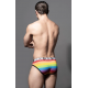 Andrew Christian - PRIDE STRIPE BRIEF W/ ALMOST NAKED