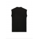FRILIVIN - T-shirt sans manches oversize Black + White