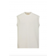 FRILIVIN - T-shirt sans manches oversize Black + White