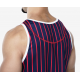 PUMP! - Navy Striped Tank Top