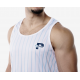 PUMP! - Sky Blue Striped Tank Top