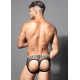 Andrew Christian - Lace Mesh Bubble Butt Jock Black