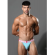 Andrew Christian - Happy Y-back Thong Sky Blue & Pink