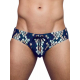 2EROS - PRINT SWIMWEAR BRIEF PYTHON