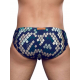 2EROS - PRINT SWIMWEAR BRIEF PYTHON