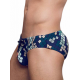 2EROS - PRINT SWIMWEAR BRIEF PYTHON