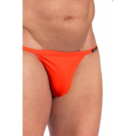 Olaf Benz - BLU1200 Beach Tanga Orange/Royal Blue/Black