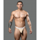 Andrew Christian - ESSENTIAL RIB THONG W/ ALMOST NAKED® Teal/Sand