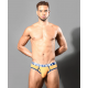 Andrew Christian - FLY TAGLESS BRIEF W/ ALMOST NAKED Orange/Sky