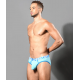 Andrew Christian - FLY TAGLESS BRIEF W/ ALMOST NAKED Orange/Sky