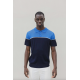 FRILIVIN - T-shirt polo en maille bicolore