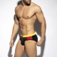 ES Collection - FLAGS SWIM BRIEF Black