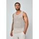 FRILIVIN - Mesh Tanktop Beige