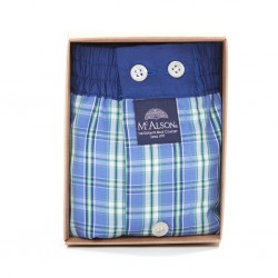 Mc Alson - M4122 - Checkered green & blue