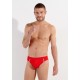 HOM - Swim Mini Brief Nautical Cup Khaki/Red/Navy