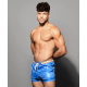 Andrew Christian - Harbor Swim Shorts Royal Blue + Black