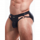 Cut4Men - BL4CK Dungeon Jockstrap Underwear Black