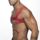 Addicted - BASIC ELASTIC HARNESS Black+Red+Yellow+RoyalBlue