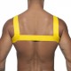 Addicted - BASIC ELASTIC HARNESS Black+Red+Yellow+RoyalBlue