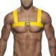 Addicted - BASIC ELASTIC HARNESS Black+Red+Yellow+RoyalBlue