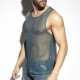 ES Collection - MALDIVES TANK TOP Cobalt+Black