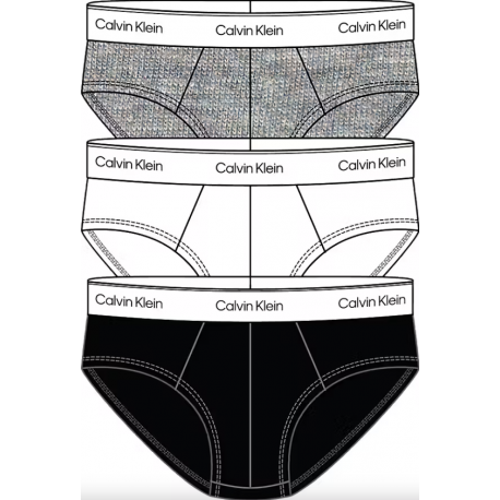 Calvin Klein -  HIP BRIEF 3PK