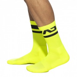 Addicted - AD NEON SOCKS Yellow + Green