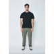 FRILIVIN - Pantalon uni Khaki