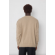 FRILIVIN - Pull uni oversized Beige