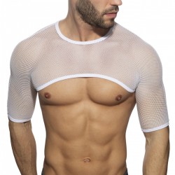 Addicted - SHOULDER TOP White+Black+Khaki+Neon