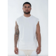 FRILIVIN - T-shirt sans manches oversize Blanc