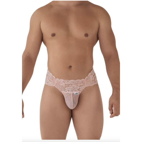 CandyMan - Lace Thongs Color Rose